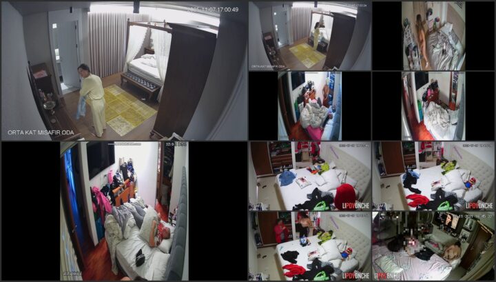 Naked babe spied with a hidden ip camera 15