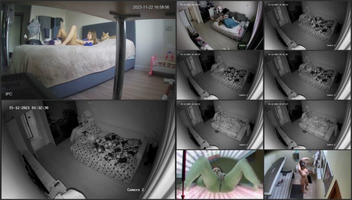 CCTV camera caught her fingering 52