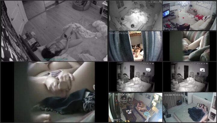 CCTV camera caught her fingering 53