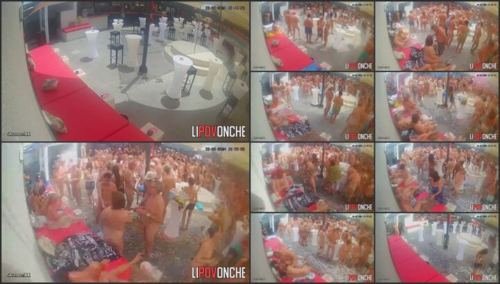 Sex in swingers club 54