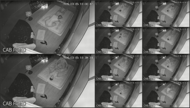 Erotic massage caught on ip cam 01