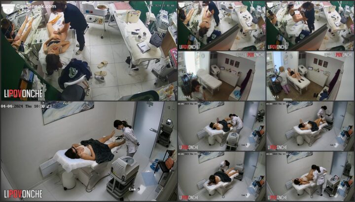 Hidden cam caught all of her hair removal treatment 95