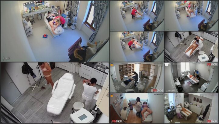 Hidden cam caught all of her hair removal treatment 99