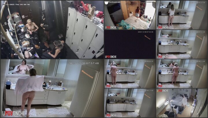 Naked babe spied with a hidden ip camera 50