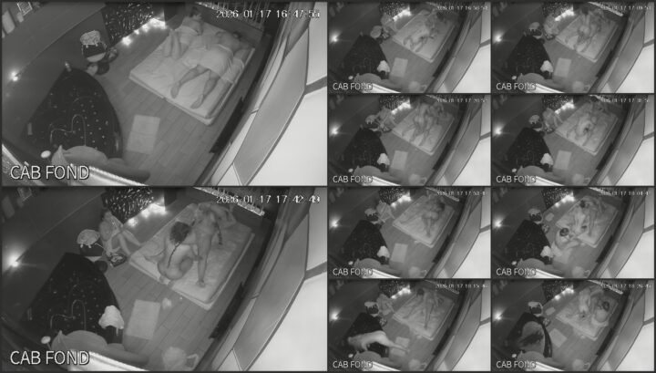 Erotic massage caught on ip cam 12