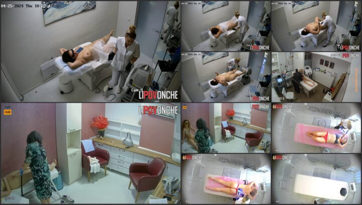 Hidden cam caught all of her hair removal treatment 105