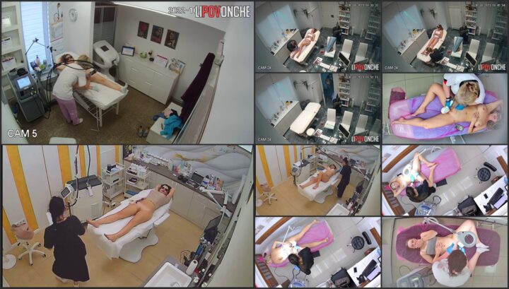 Hidden cam caught all of her hair removal treatment 107