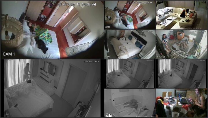 CCTV camera caught her fingering 88