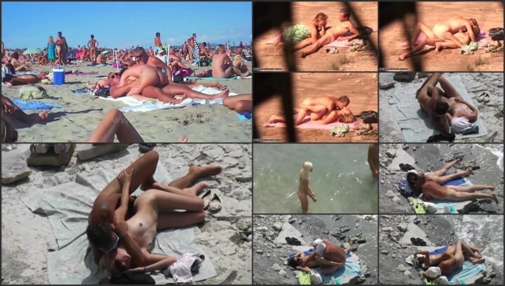 Skinny girl fucked on the beach