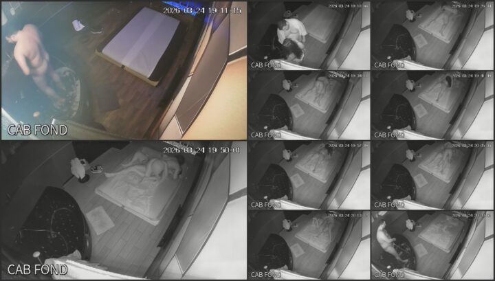 Erotic massage caught on ip cam 46