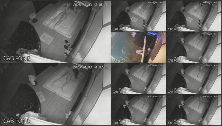 Erotic massage caught on ip cam 48