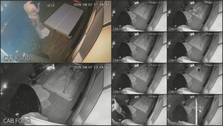 Erotic massage caught on ip cam 49