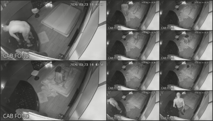 Erotic massage caught on ip cam 56