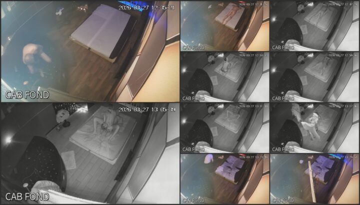 Erotic massage caught on ip cam 63