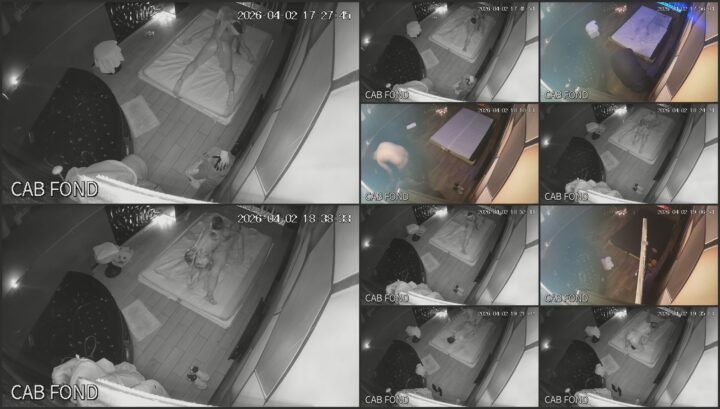 Erotic massage caught on ip cam 71