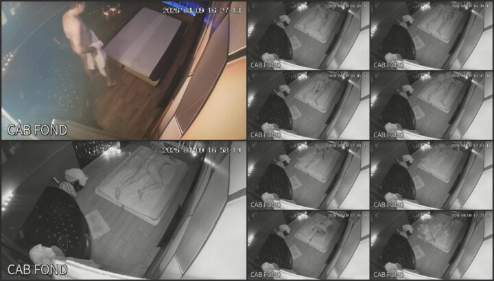 Erotic massage caught on ip cam 73