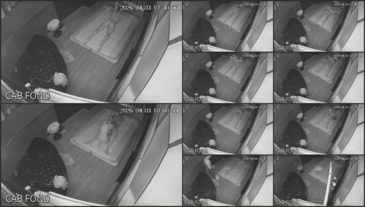 Erotic massage caught on ip cam 74