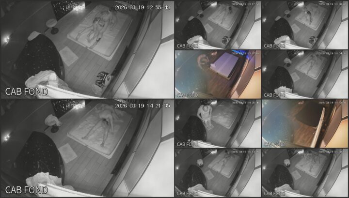 Erotic massage caught on ip cam 78