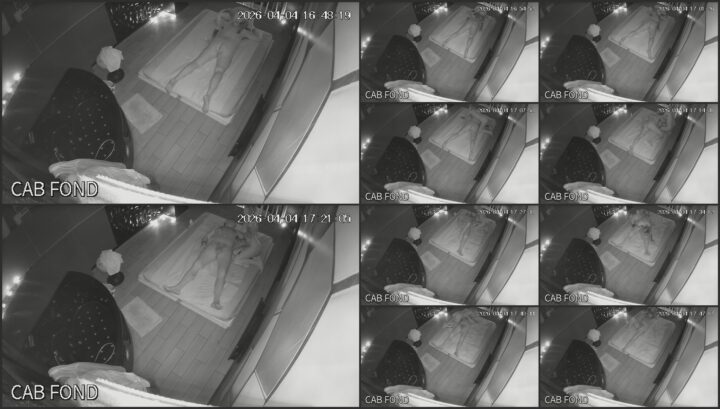 Erotic massage caught on ip cam 82