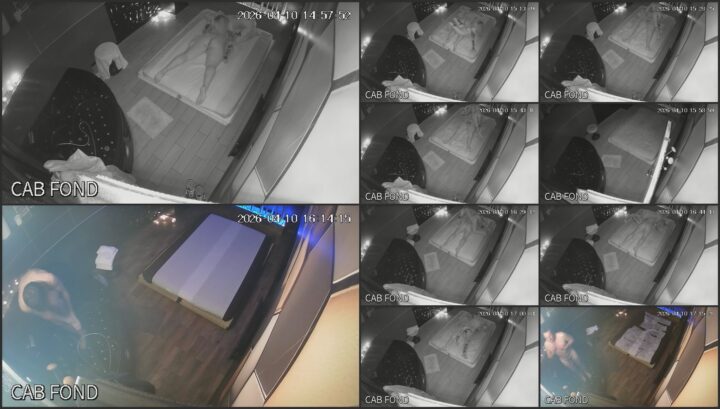 Erotic massage caught on ip cam 84