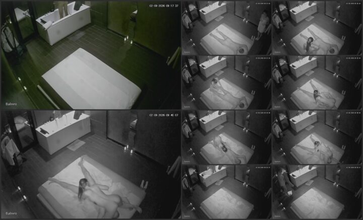 Erotic massage caught on ip cam 88