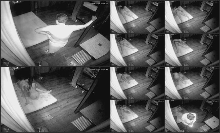 Erotic massage caught on ip cam 93
