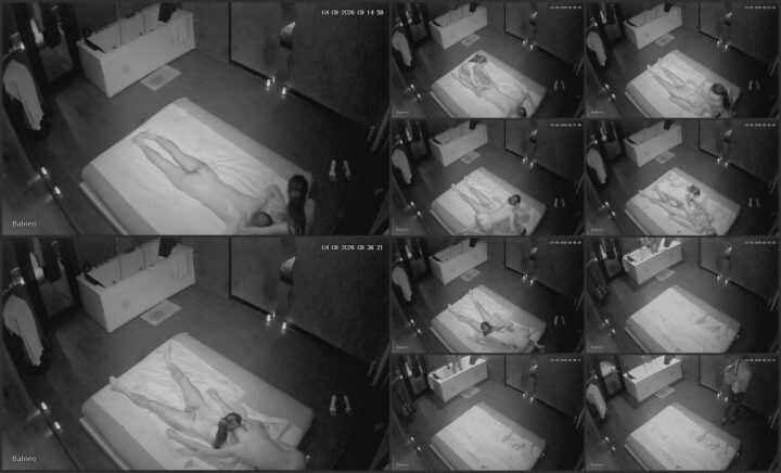 Erotic massage caught on ip cam 94