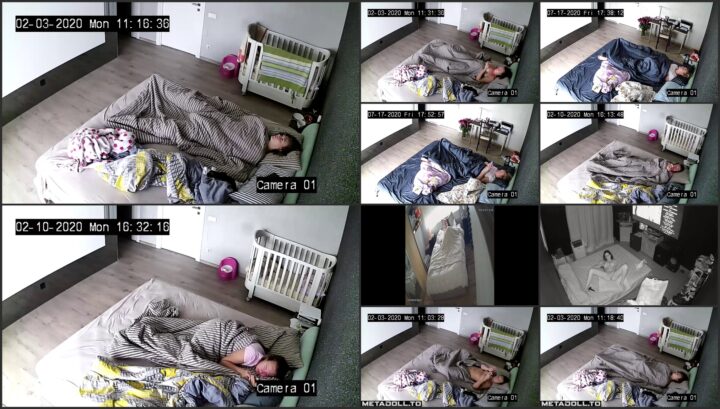 CCTV camera caught her fingering 148